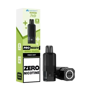Fresh Mint Hayati Pro Max Plus 6000 Prefilled Pod Zero Nicotine